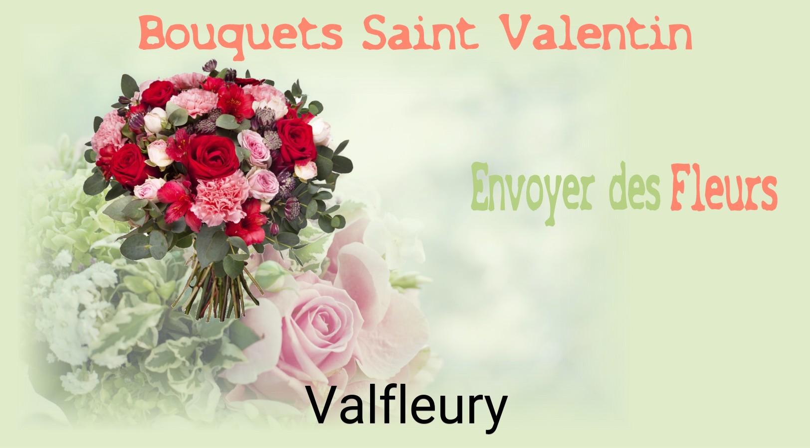 Roses de Saint-Valentin livrées à Valfleury